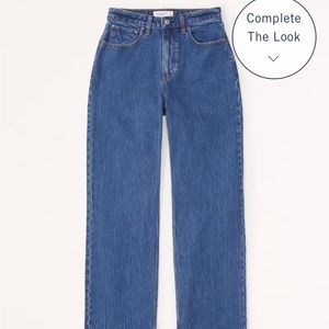Abercrombie High Rise Loose Jeans ❤️ excellent condition